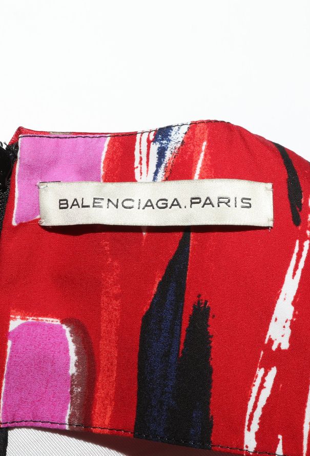 Balenciaga S/S 2012 Printed Tunic Top - 5