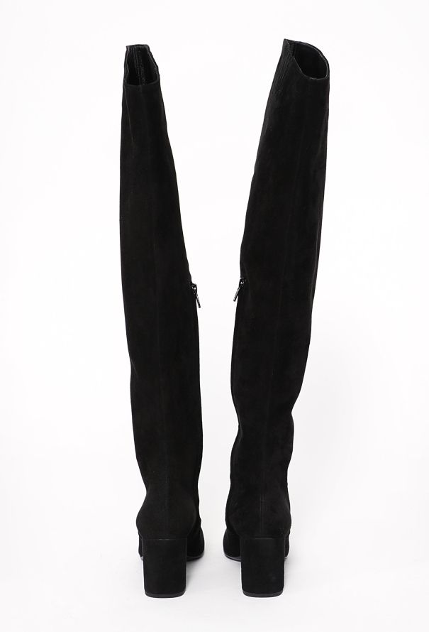 Saint Laurent 2021 Suede Babies Boots - 5