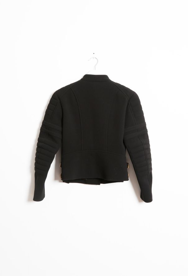 Céline Classic Textured Biker Jacket - 10