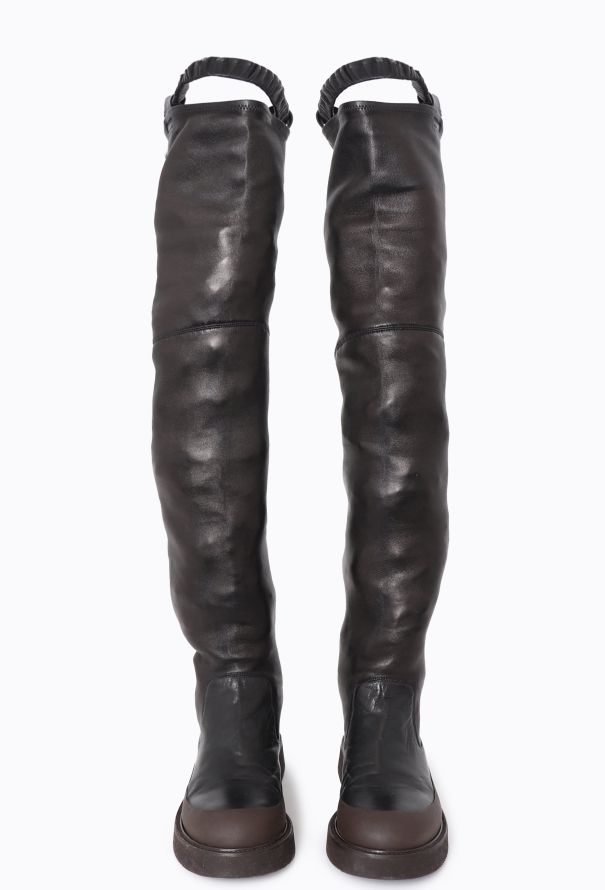 Céline Resort 2017 Thigh-High Leather Boots - 3