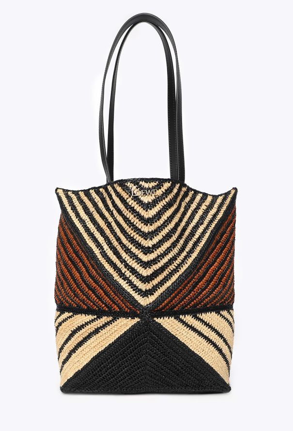 Loewe x Paula's Ibiza Puzzle Fold Raffia Tote, 2024 - 1