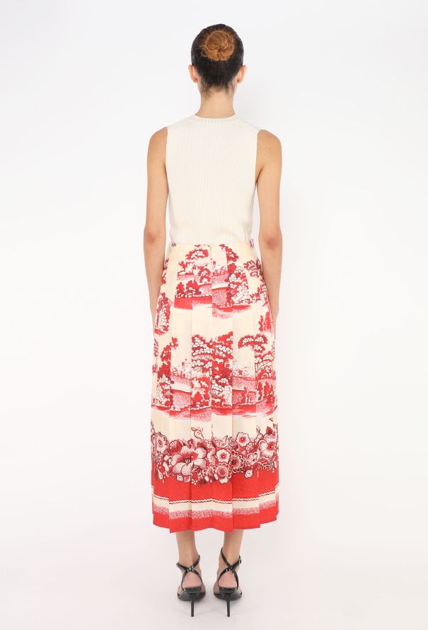 Gucci Porcelain Jardin Skirt, Resort 2017 - 6