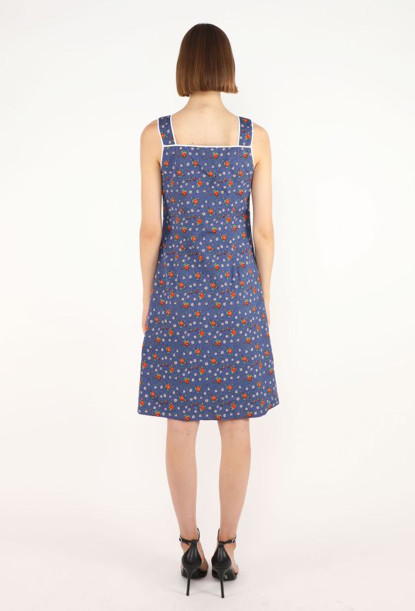 Miu Miu Floral Print A-Line Dress, S/S 2026 - 4