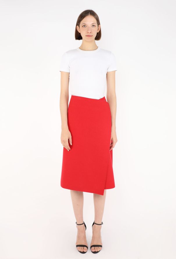 Céline Felted Wrap Skirt, Pre-Fall 2017 - 3