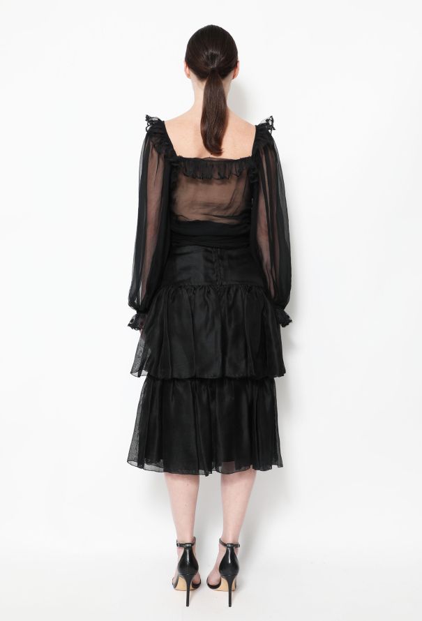 Dior 70s Silk Bolero & Skirt Ensemble - 5