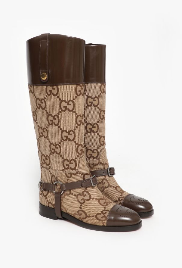 Gucci F/W 2021 Leather Harness Zelda Boots - 3