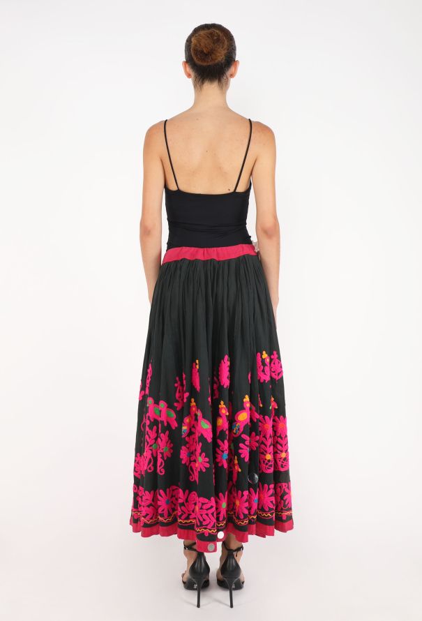 World Treasures Traditional Embroidered Skirt, 1970s - 4
