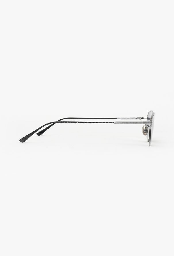 Bottega Veneta 2022 Metallic Cat-Eye Sunglasses - 4