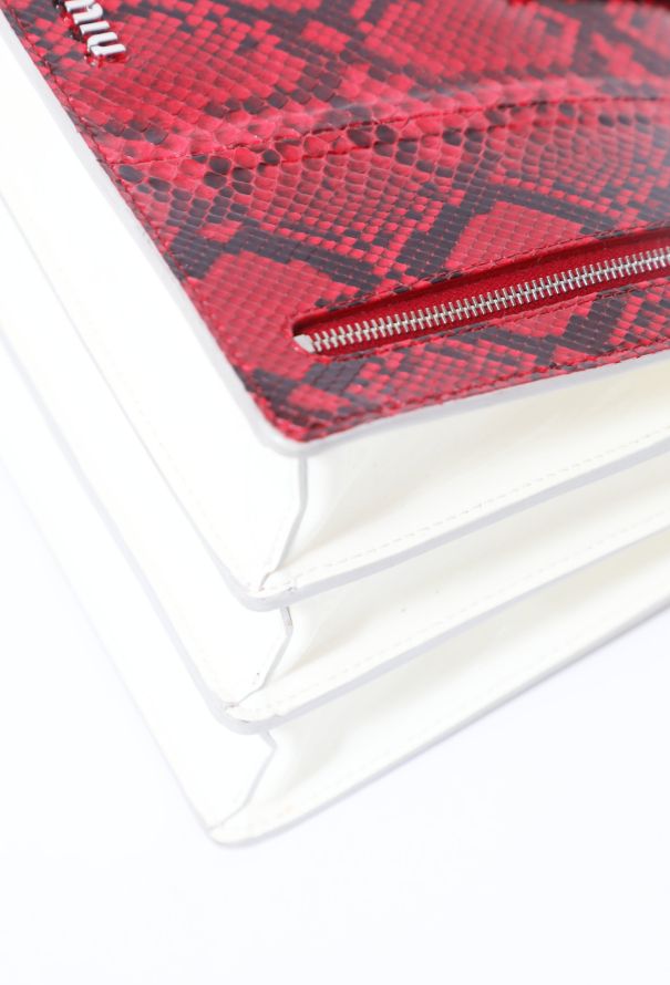 Miu Miu F/W 2015 Python Top-Handle Bag - 8