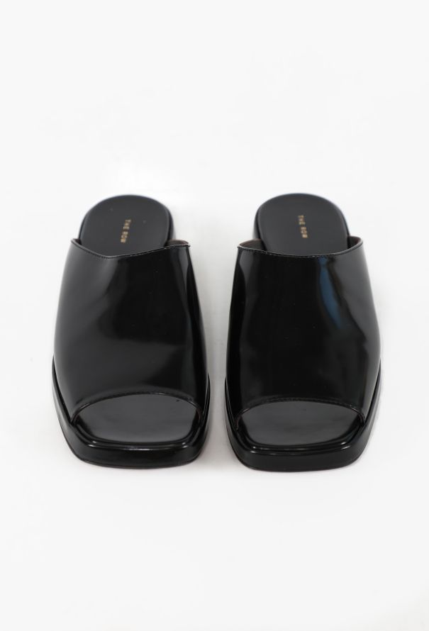 The Row Emi Patent Leather Mules, 2025 - 2