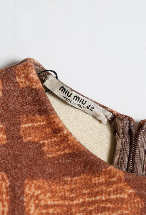 Miu Miu F/W 2009 Tiger Print short Dress - 5