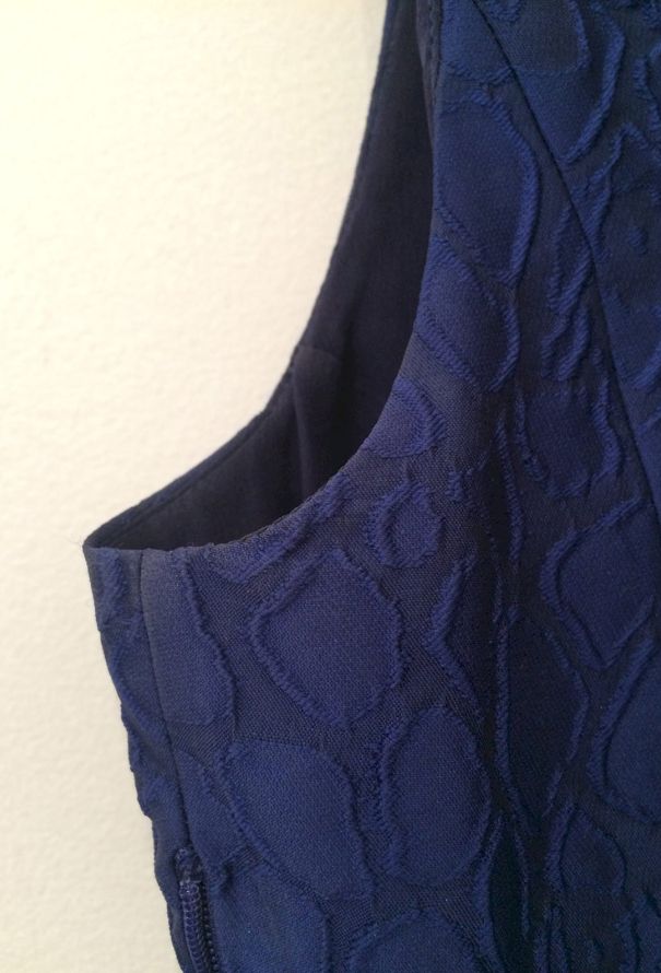 Fendi Royal Blue Jeweled Dress - 6
