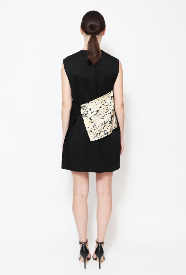 Céline S/S 2015 Draped Floral Silk Dress - 4