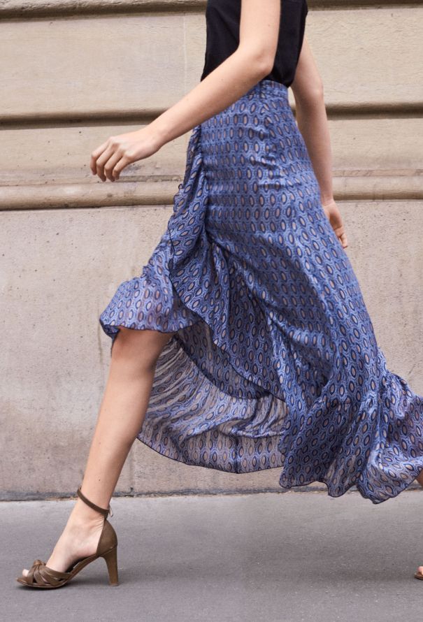 ReSee Atelier Paloma Skirt in Losange - 1