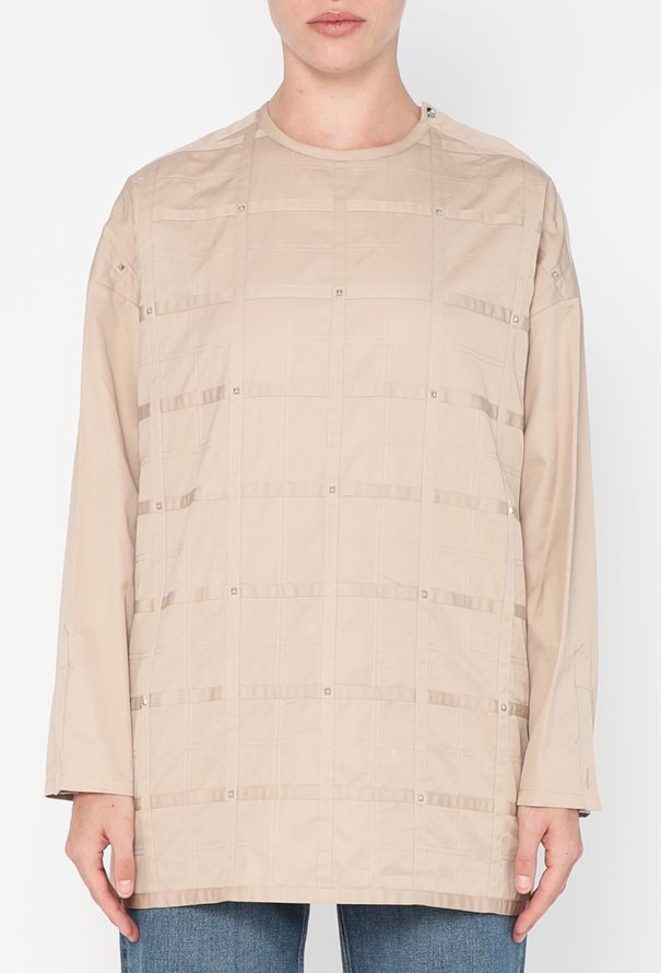 Hermès 2014 Checkered Studded Tunic - 3
