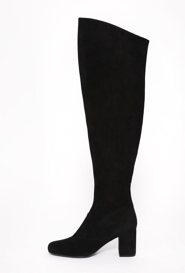 Saint Laurent 2021 Suede Babies Boots - 4