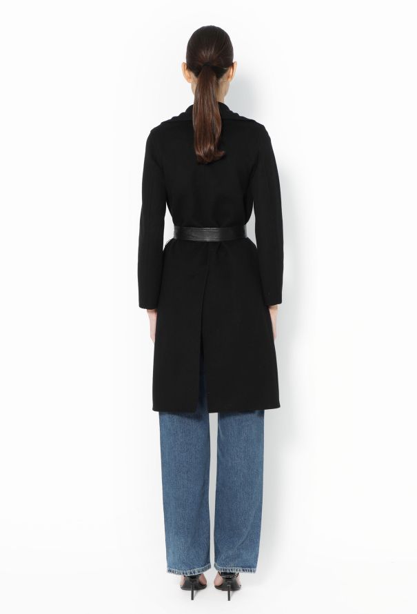 Saint Laurent 2017 Belted Wool Coat - 5