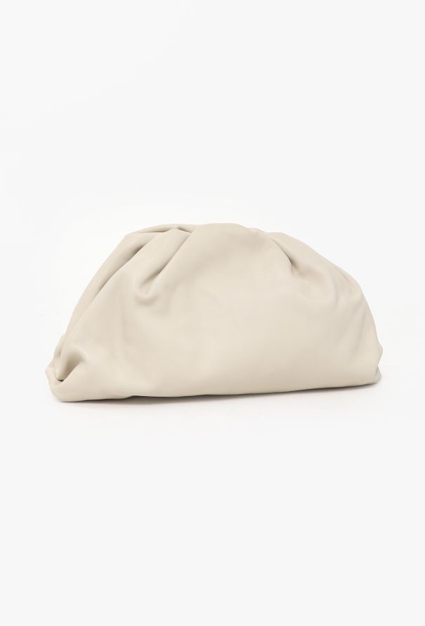 Bottega Veneta The Pouch Clutch Bag Off-white - 2