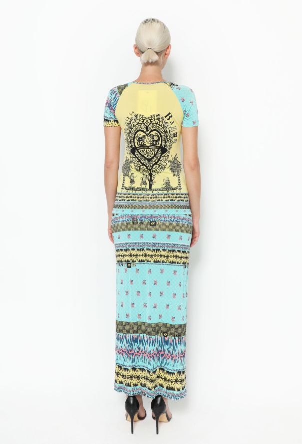 Christian Lacroix 1988 Printed Jersey Ensemble - 3