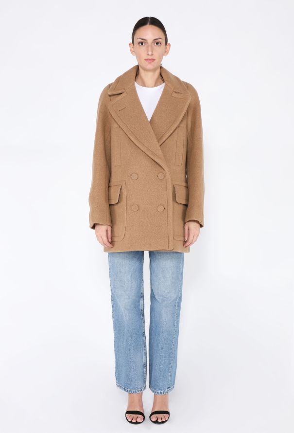 Dries Van Noten 2024 Randia Double-Breasted Peacoat - 2