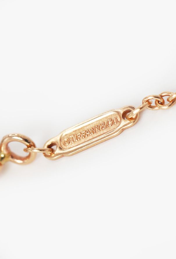 Tiffany & Co 18k Rose Gold Ball Pendant Necklace - 6