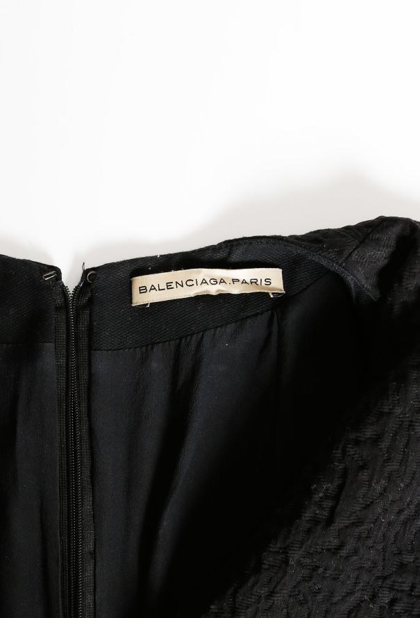 Balenciaga Textured Cotton Dress - 5