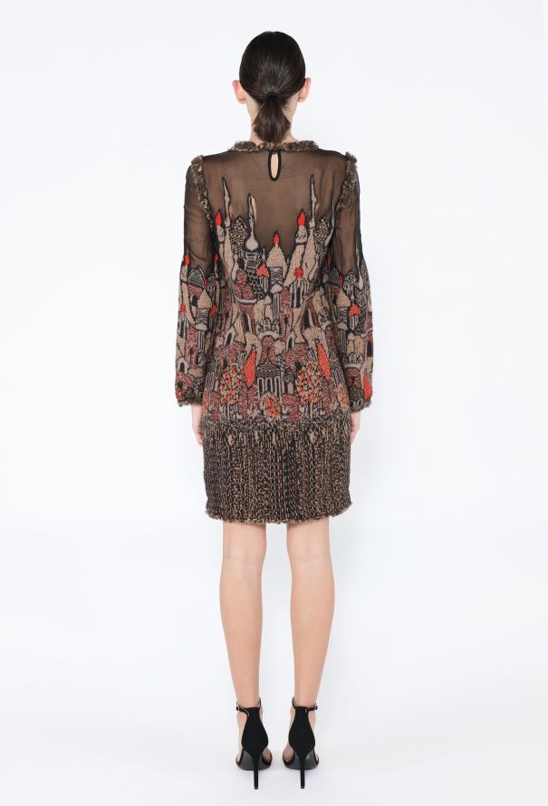 Chanel Pre-Fall 2009 Paris-Moscou Skyline Dress - 5