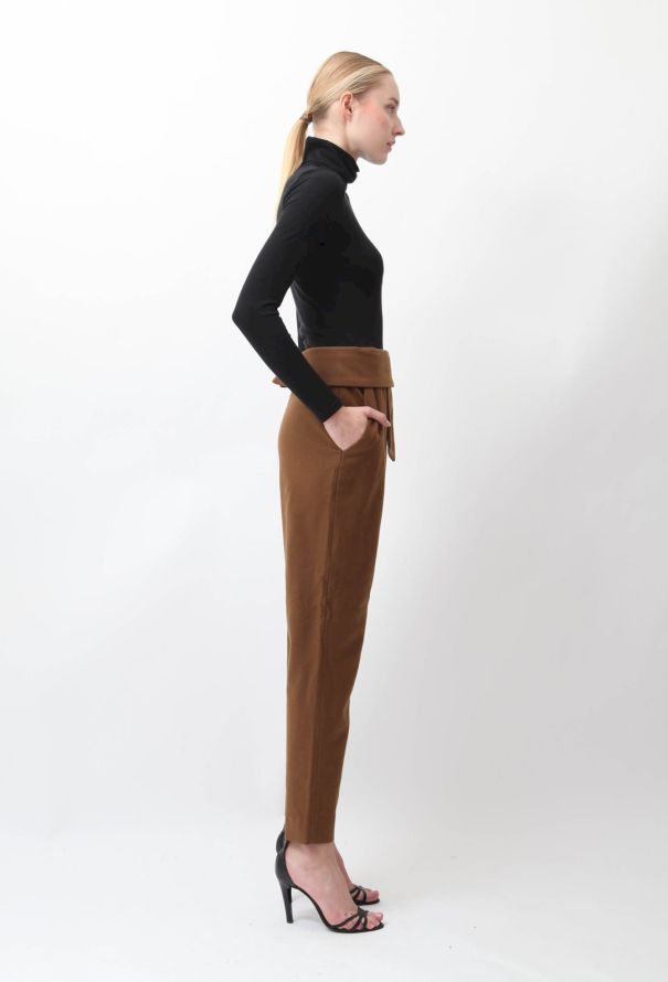 Balenciaga Pre-Fall 2012 Wool Trousers - 4