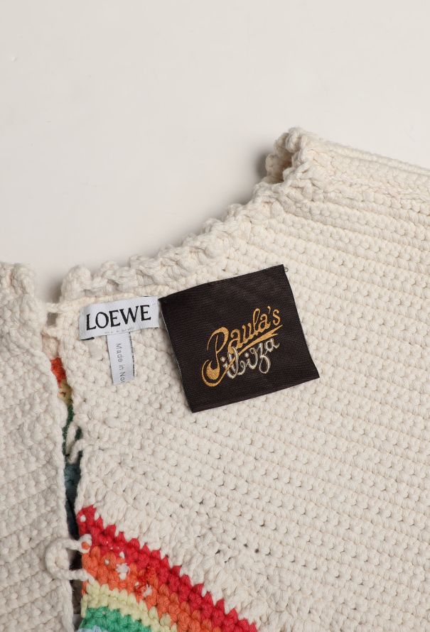 Loewe 2022 x Paula's Ibiza Rainbow Crochet Top - 5