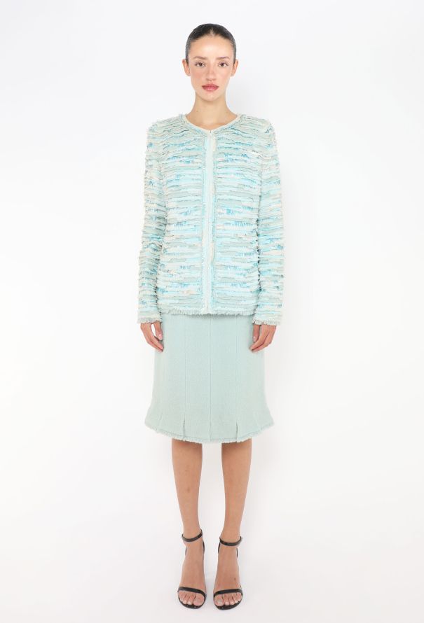 Chanel 1991 Haute Couture Bouclé Dress - 4
