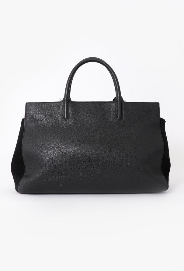 Saint Laurent Black Rive Gauche Cabas - 4