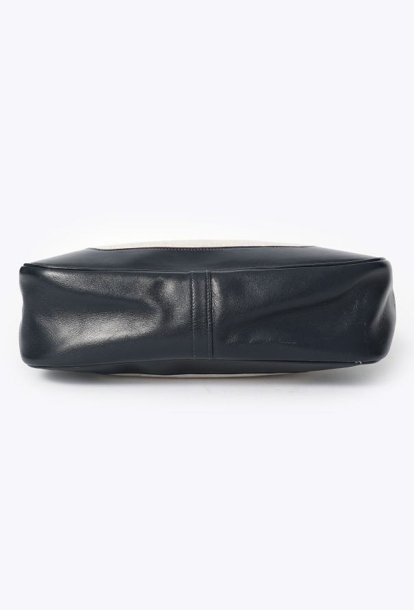 Hermès Vintage Box & Toile H Trim Bag - 6