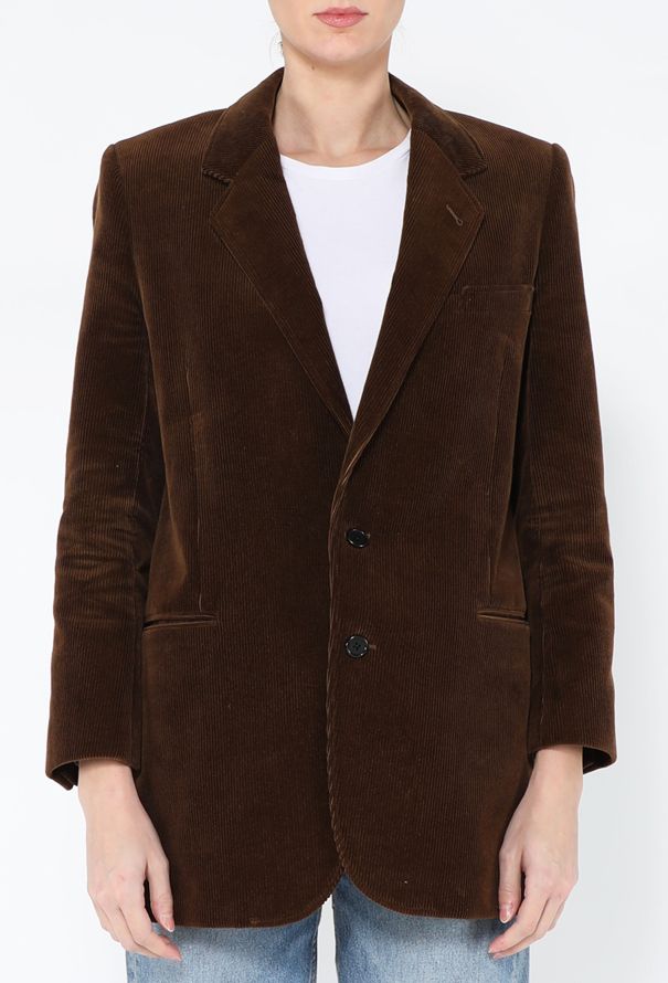 Céline F/W 2019 Tailored Corduroy Blazer - 4