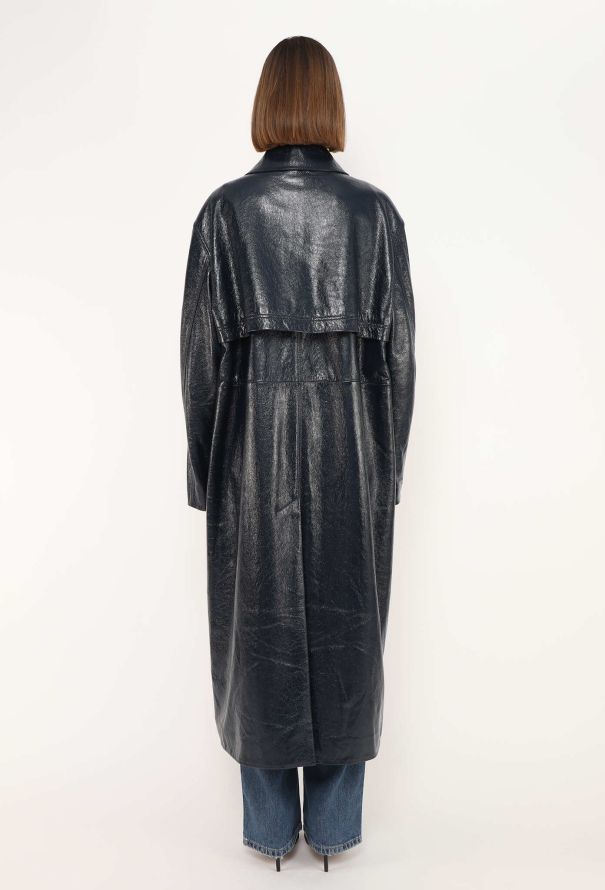 Jil Sander F/W 2024 Leather Duster Coat - 6