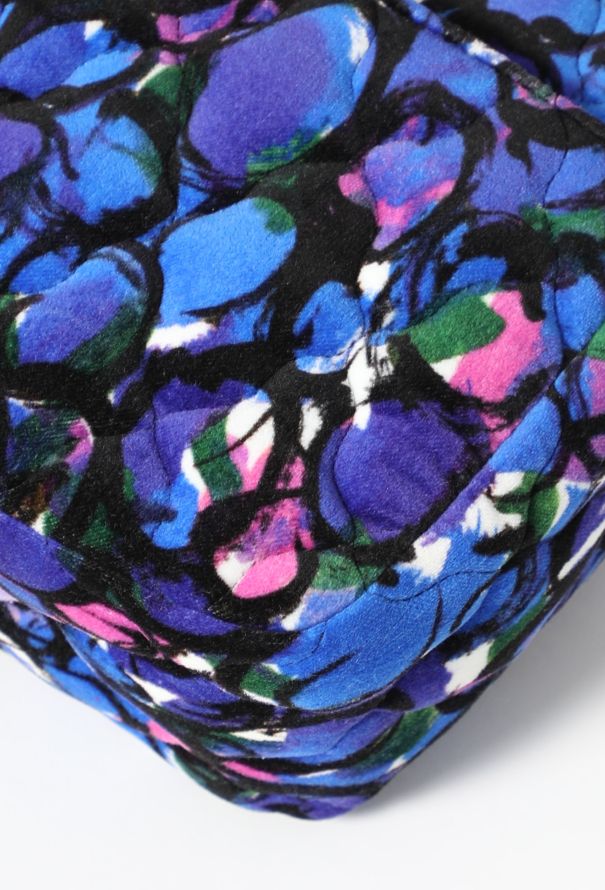 Balenciaga Velvet Floral BB Shoulder Bag - 10
