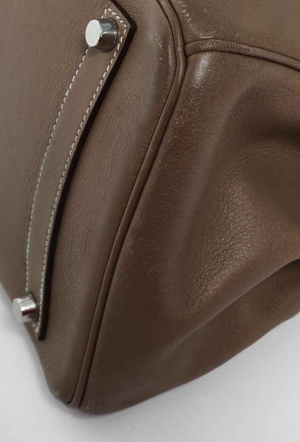 Hermès Etoupe Swift Birkin 35 - 11