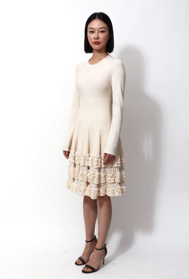 Alaïa Ruffled Skater Dress - 4