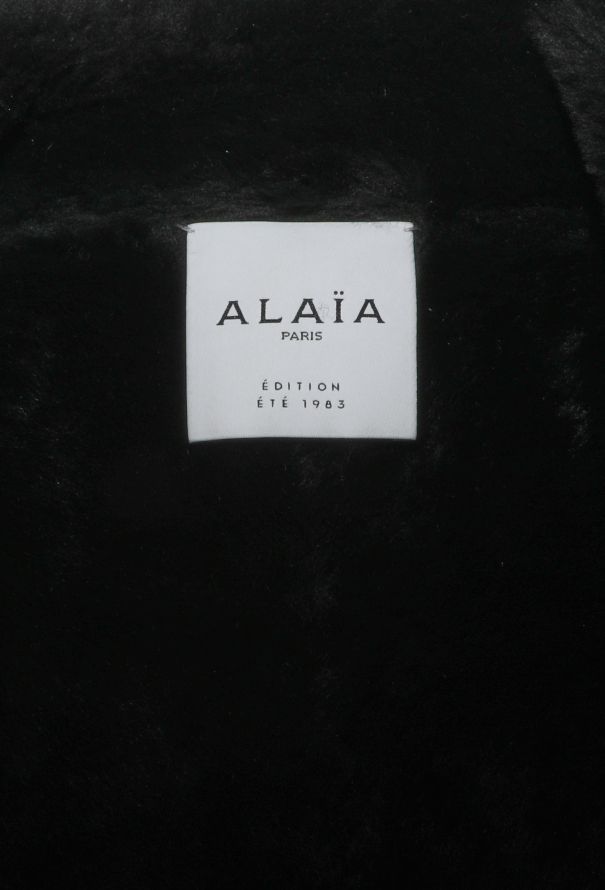 Alaïa Re-Edition 1983 Merino Shawl Jacket - 8