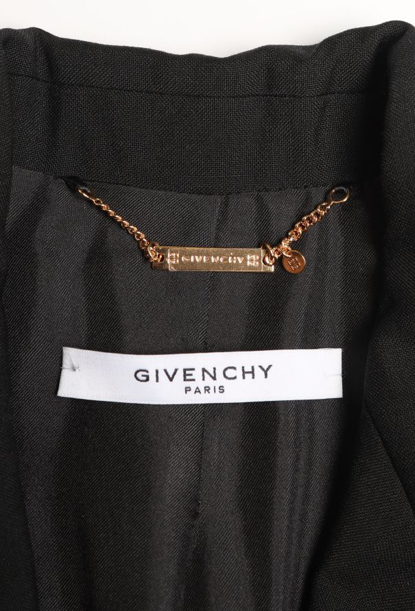 Givenchy S/S 2018 Tailored Emblem Blazer - 6
