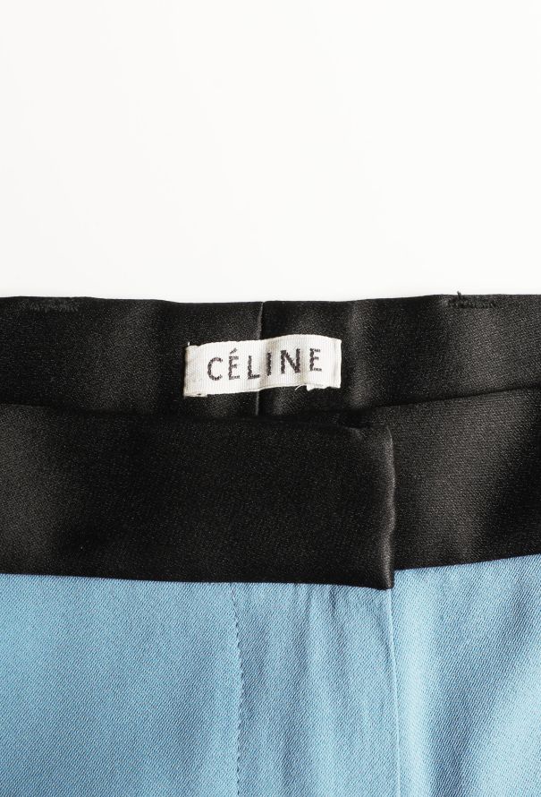 Céline Blue Smoking Trousers, Resort 2010 - 6