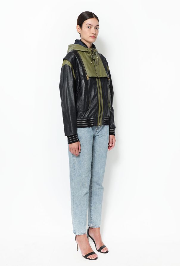 Loewe F/W 2015 Zip Hood Bomber Jacket - 7