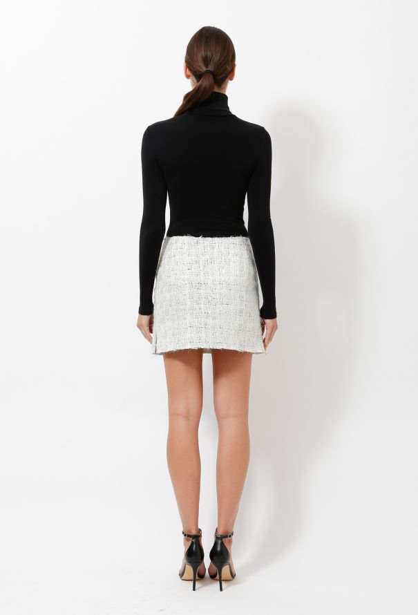 Balenciaga S/S 2013 Pleated Mini Skirt - 5