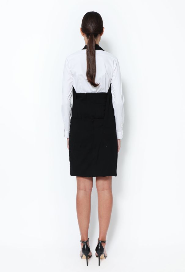 Comme des Garçons 1990 Folded Crêpe Suspender Skirt - 3