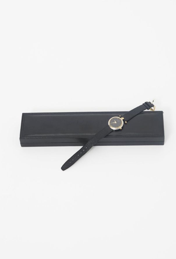 Lanvin Steel & Goldstone Bezel Watch - 7