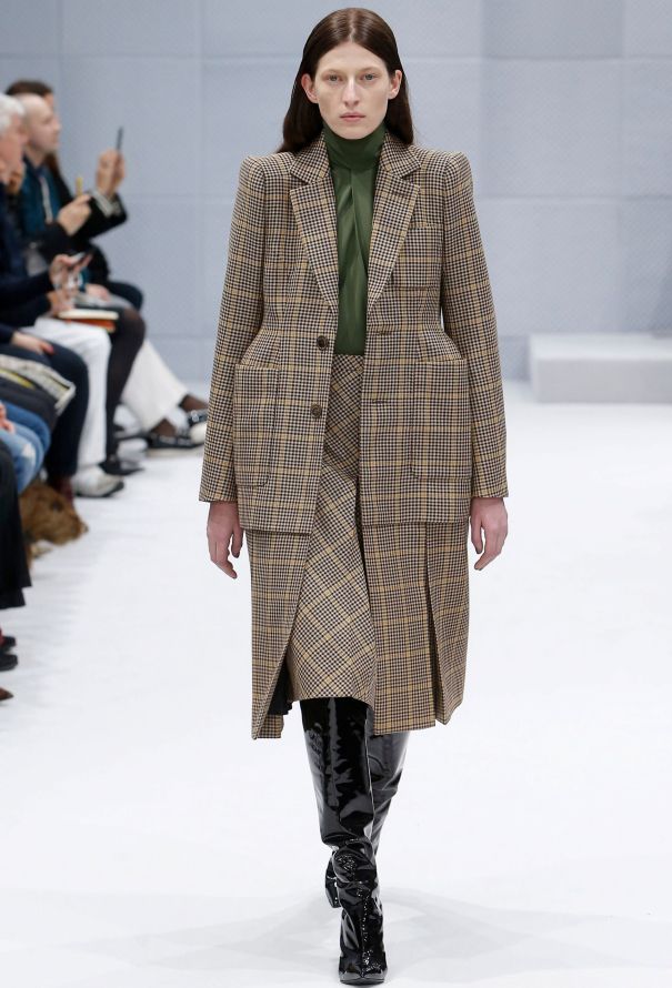 Balenciaga F/W 2016 Plaid Skirt - 2