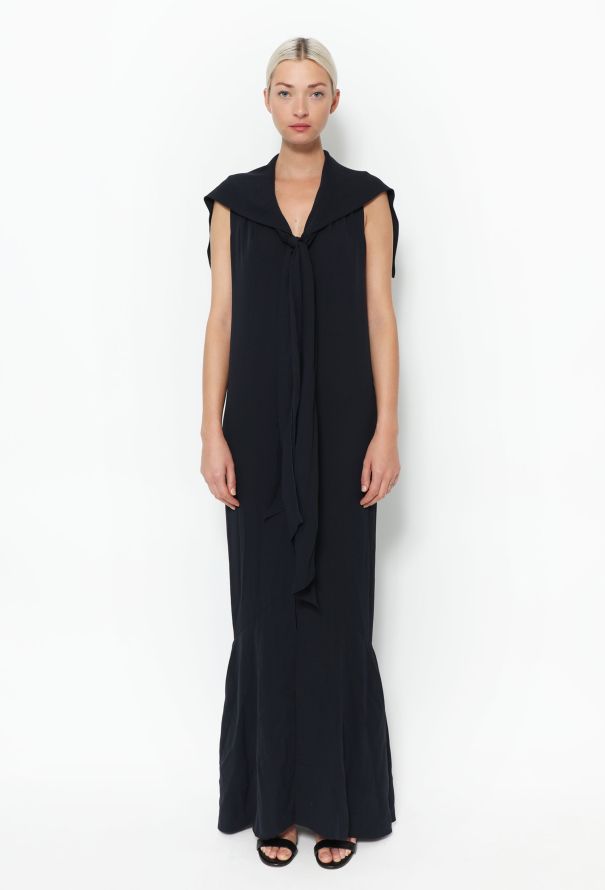 Chanel Pre-Fall 2018 Paris-Hamburg Silk Maxi Dress - 1