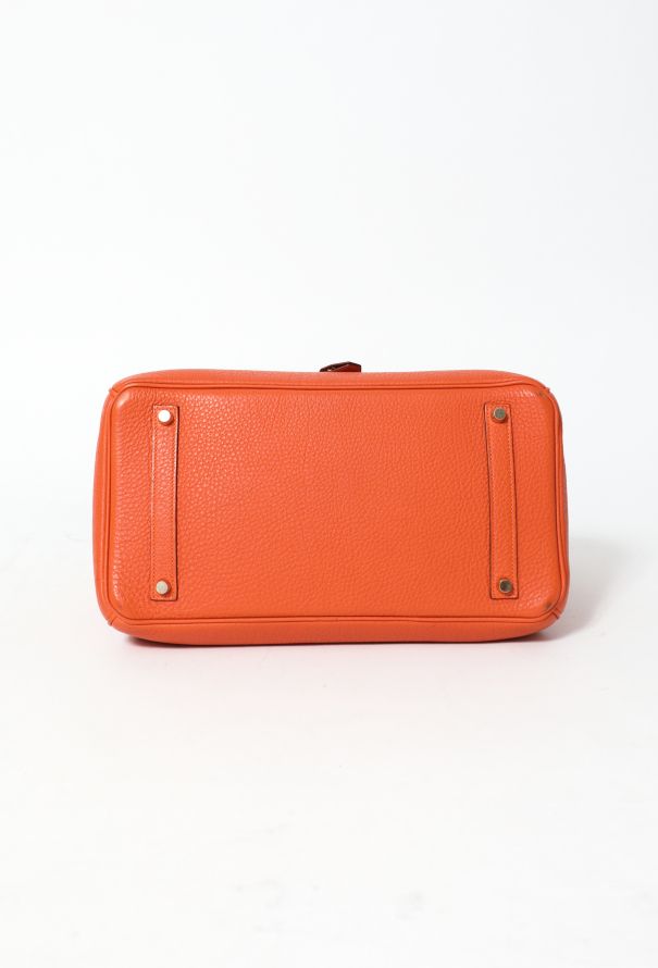 Hermès Orange H Togo Birkin 35 - 7