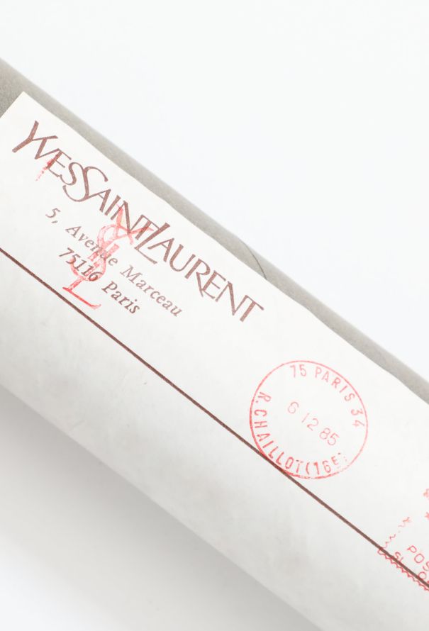 Saint Laurent Rare 1986 Love Poster, in Original Packaging - 5