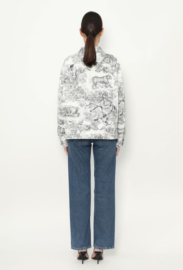 Dior Resort 2019 Toil de Jouy Denim Jacket - 5
