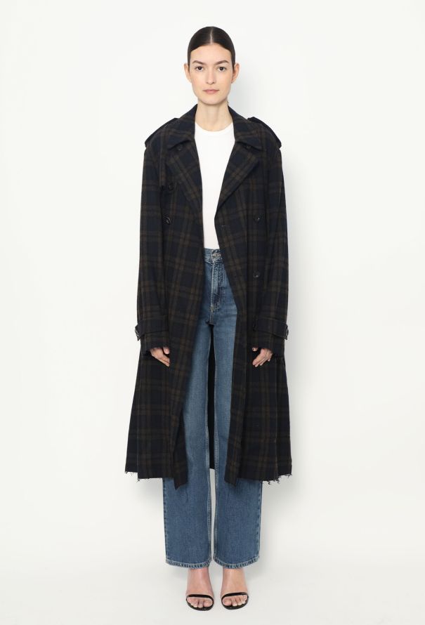 Loewe 2018 Graphic Belted Trench - 3